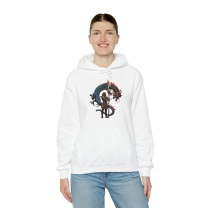 Colorful dragon guardian Hoodie