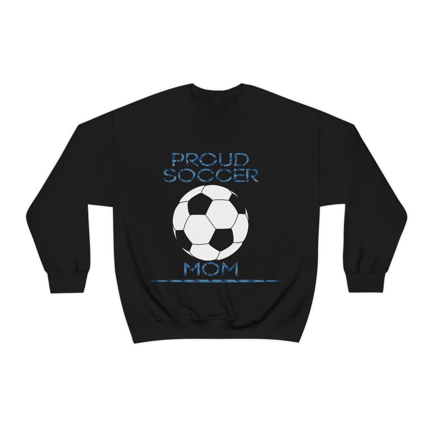 Proud-Soccer mom Crewneck Sweatshirt