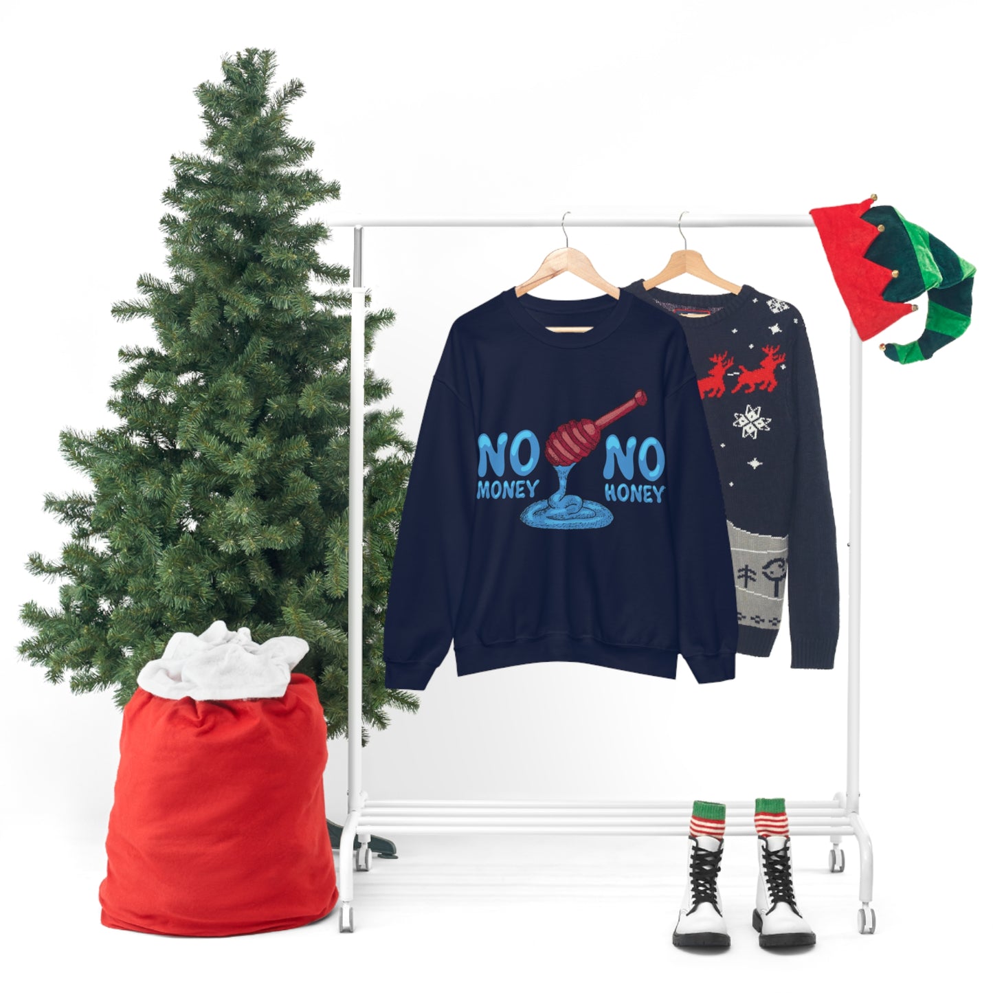 No money _ No honey Crewneck Sweatshirt