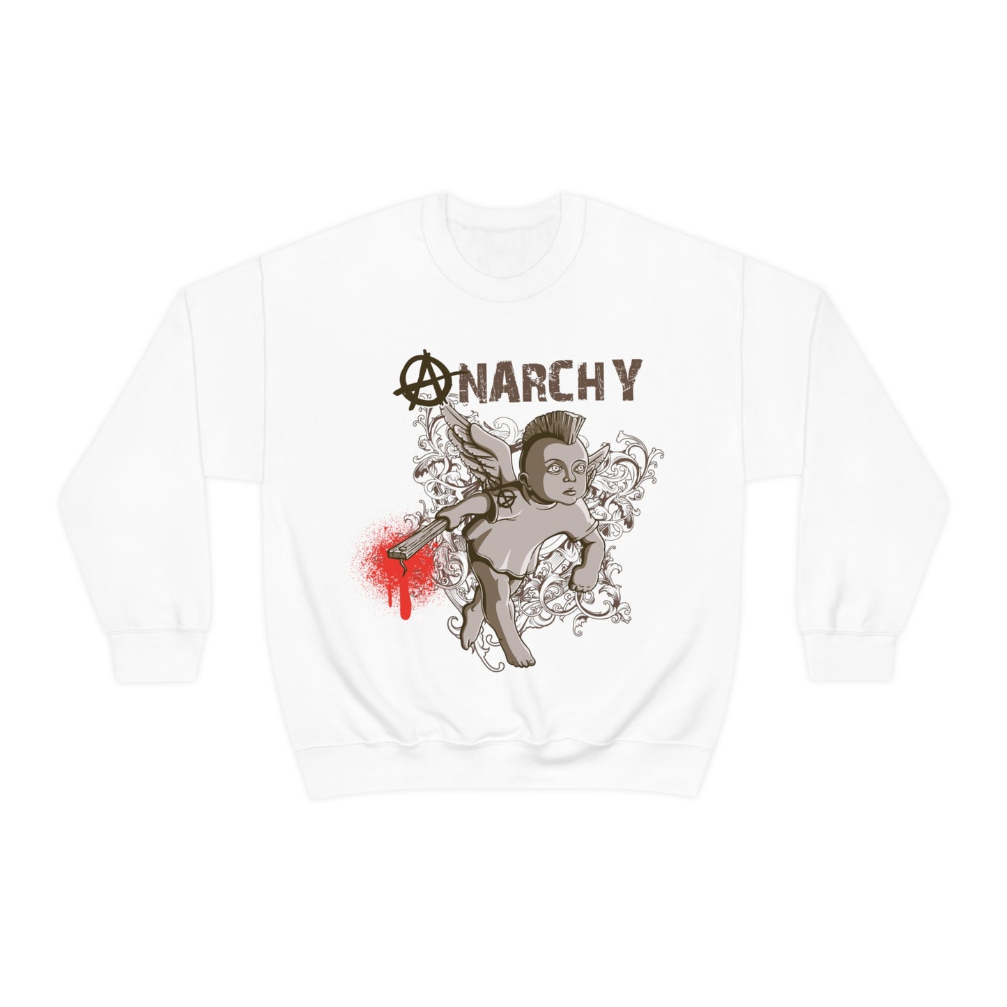 Anarchy Angel Crewneck Sweatshirt