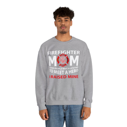 Firefighter Mom Crewneck Sweatshirt