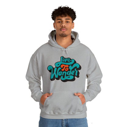 Live to wonder vintage Hoodie