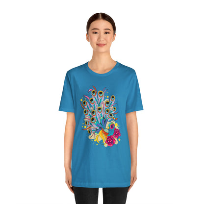 Colorful Peacock T-Shirt