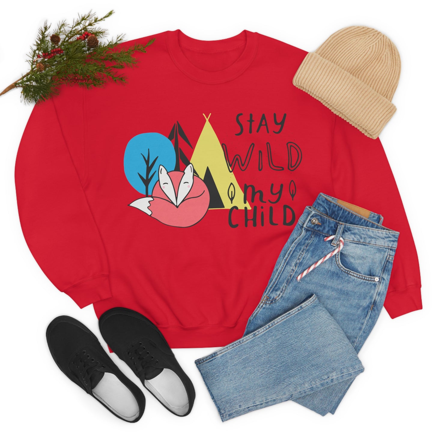 Stay wild my- child Crewneck Sweatshirt