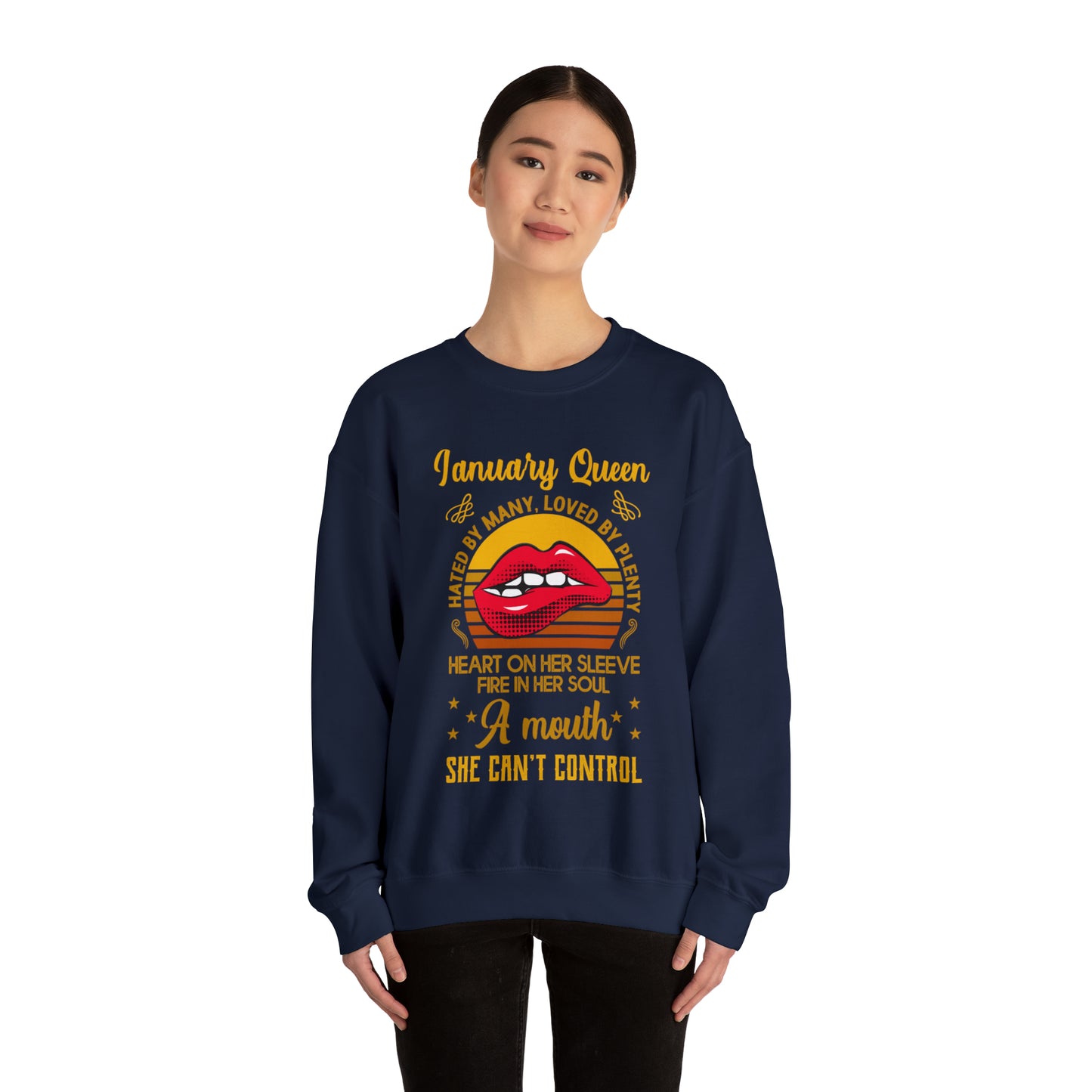 January Queen Crewneck Sweatshirt