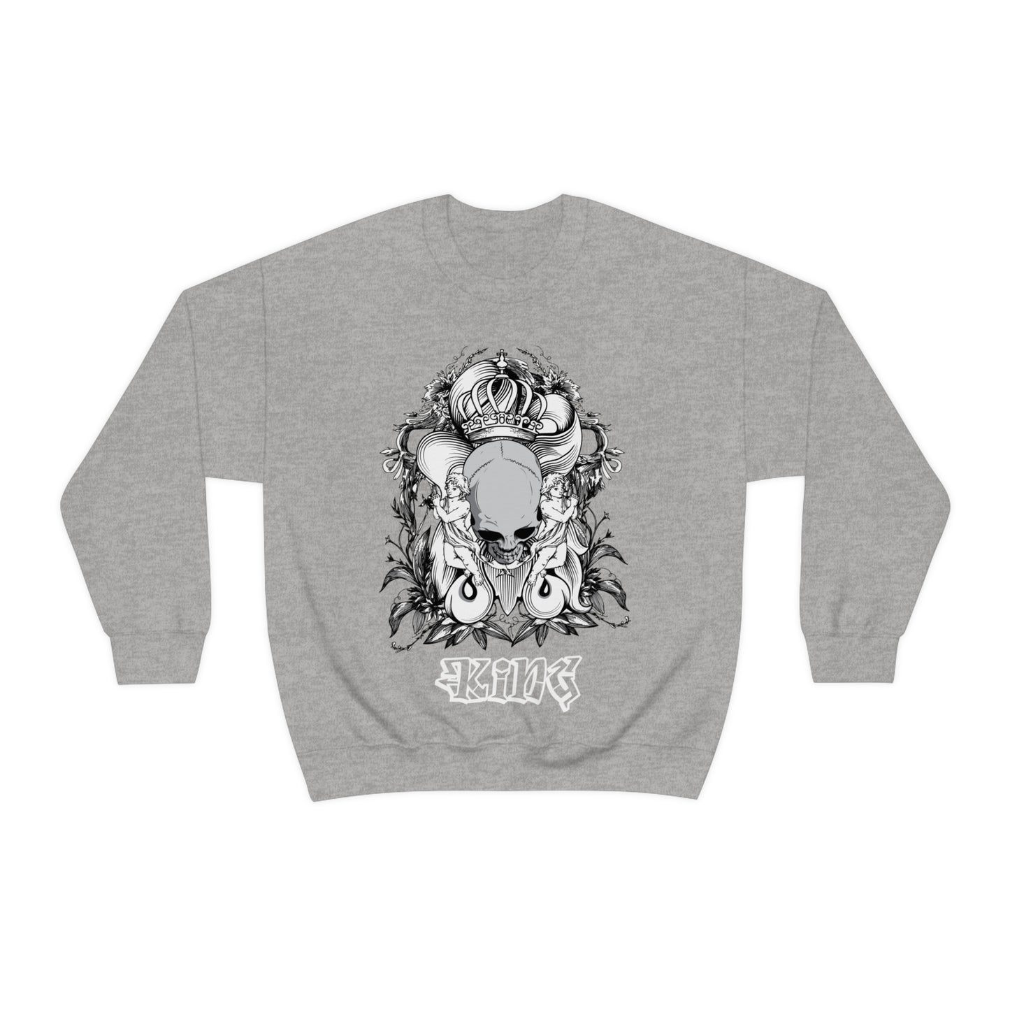 King Skully Crewneck Sweatshirt