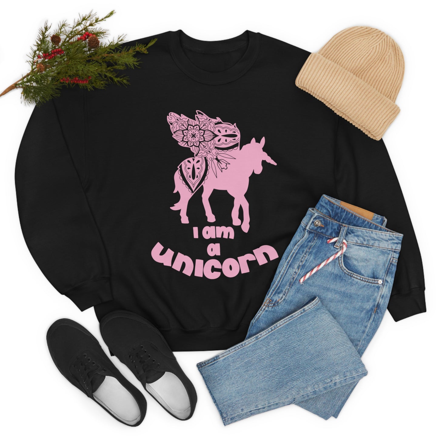 I am a unicorn Crewneck Sweatshirt