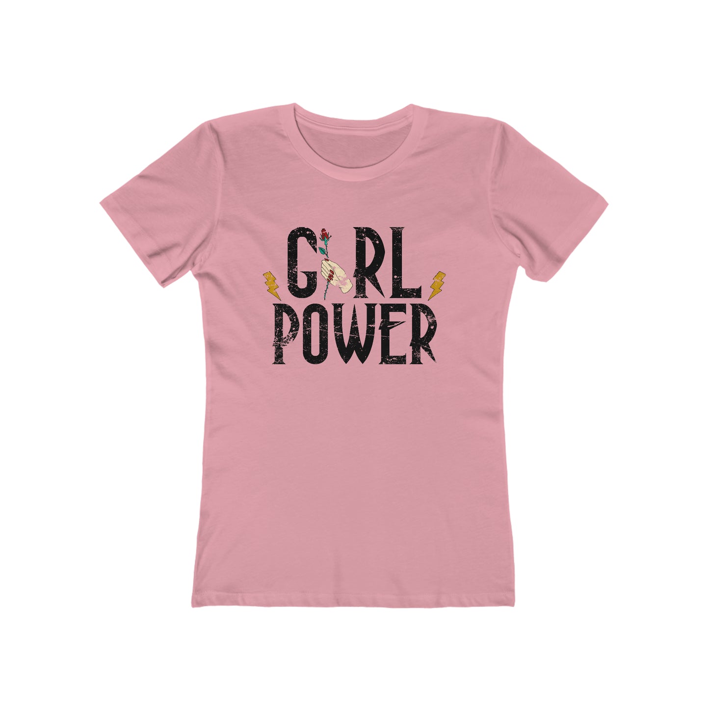 Girl Power Rocks Woman t shirt