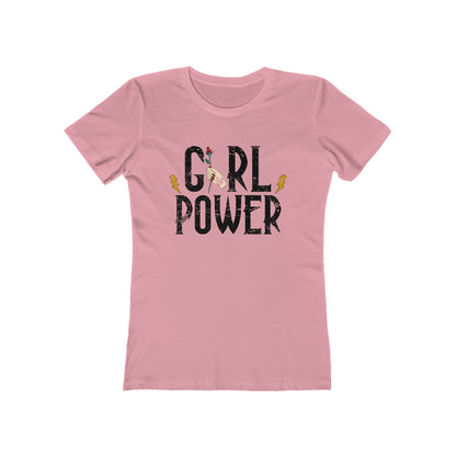 Girl Power Rocks Woman t shirt