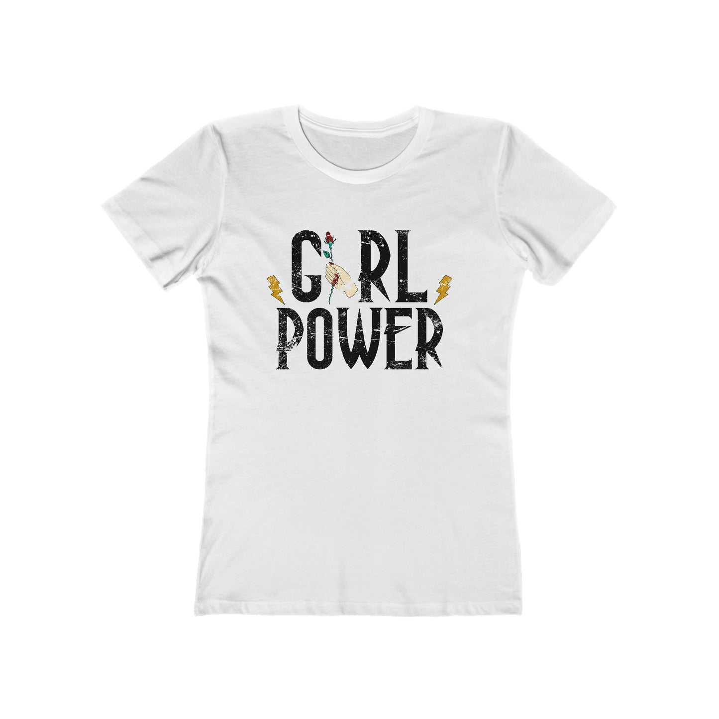 Girl Power Rocks Woman t shirt