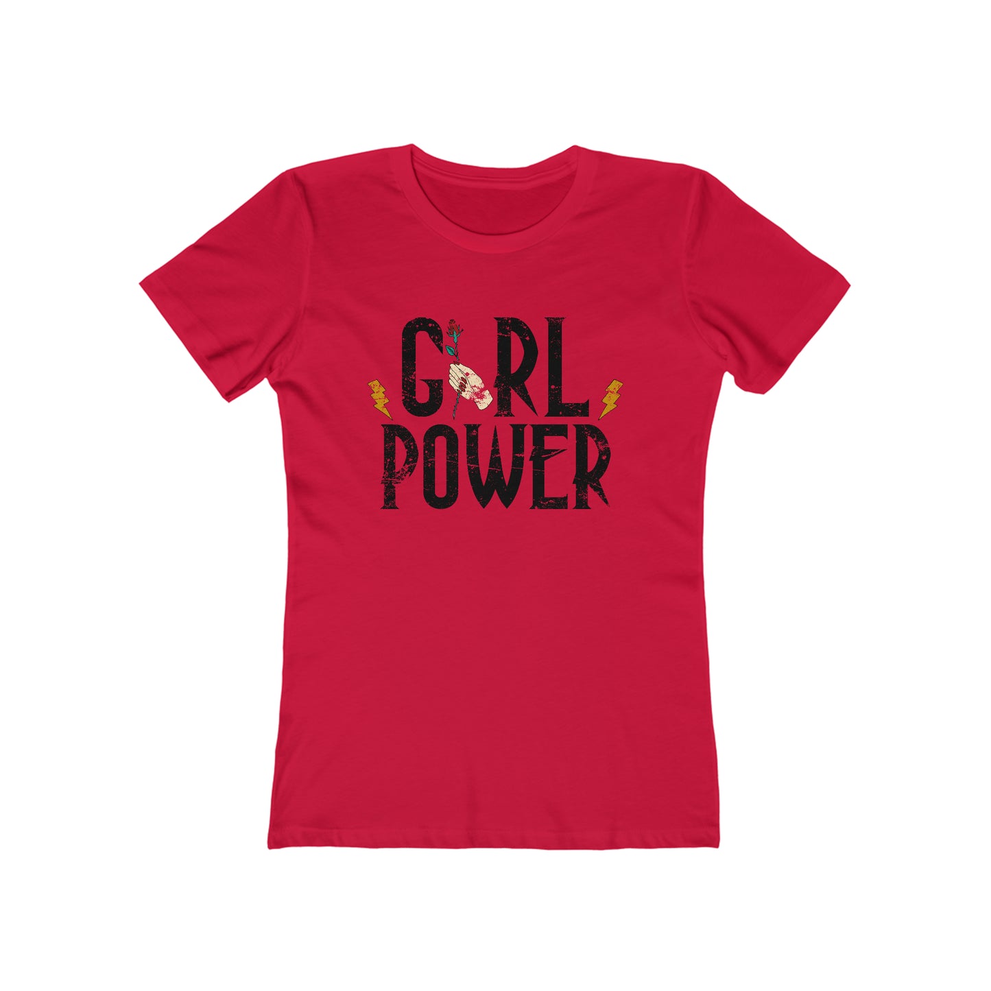 Girl Power Rocks Woman t shirt