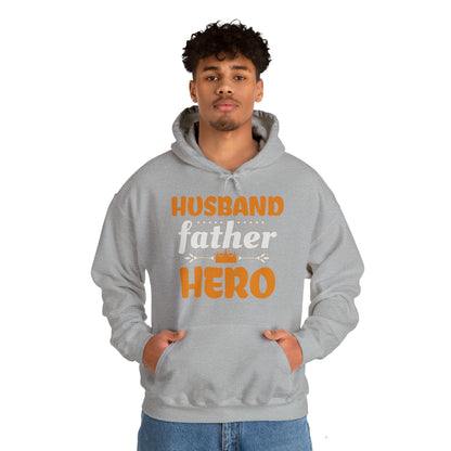 Husband Father Hero Hoodie