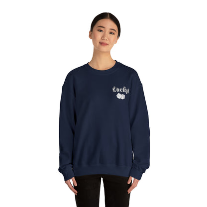 Lucky Front and back Crewneck Sweatshirt