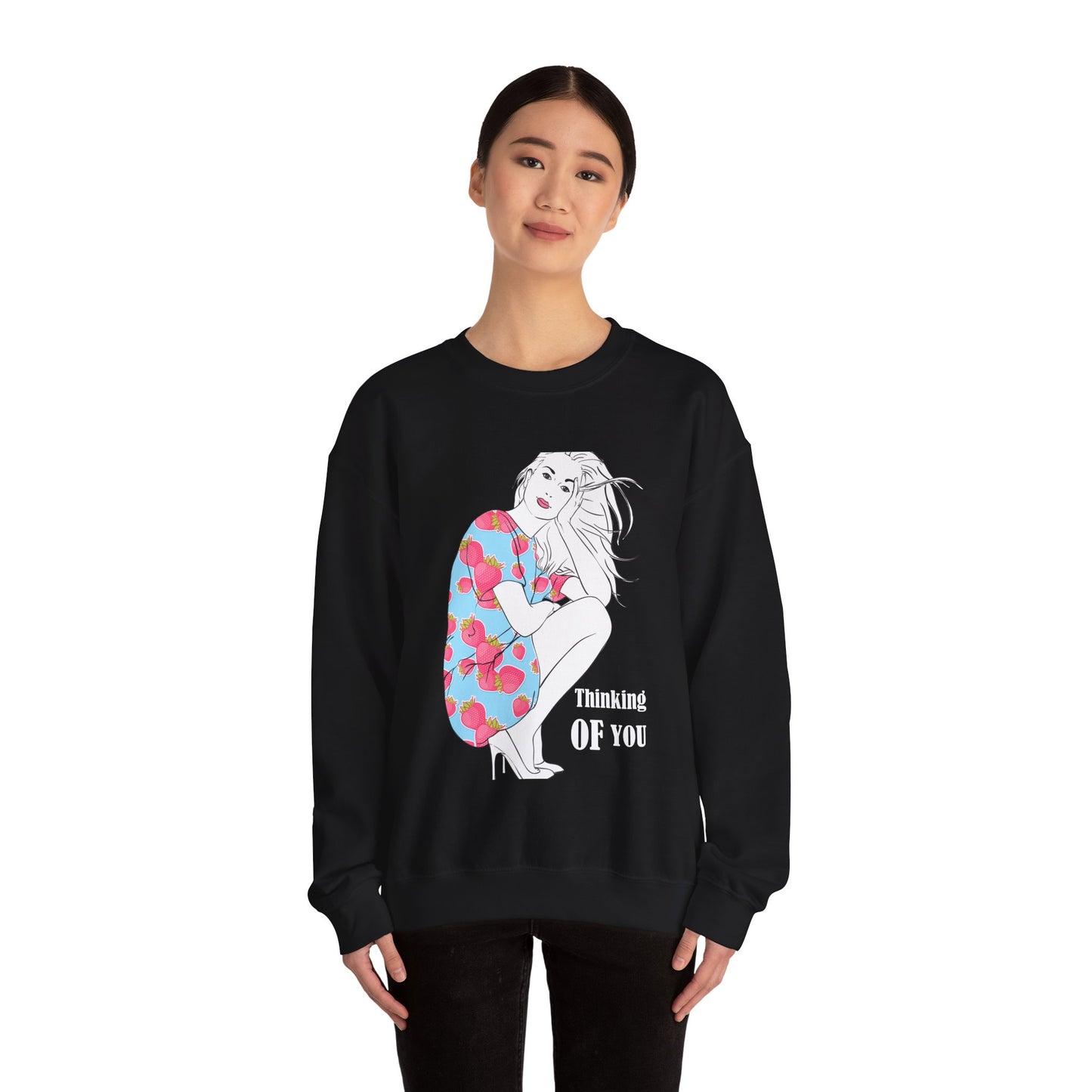 Thinking of you Crewneck Sweatshirt