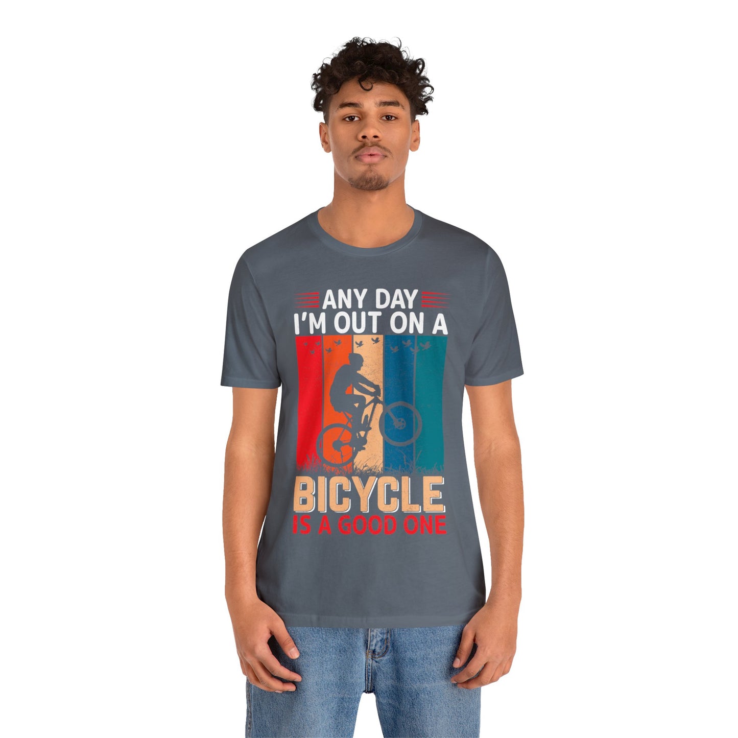 Any day in my bicycle is a good day vintage T-Shirt