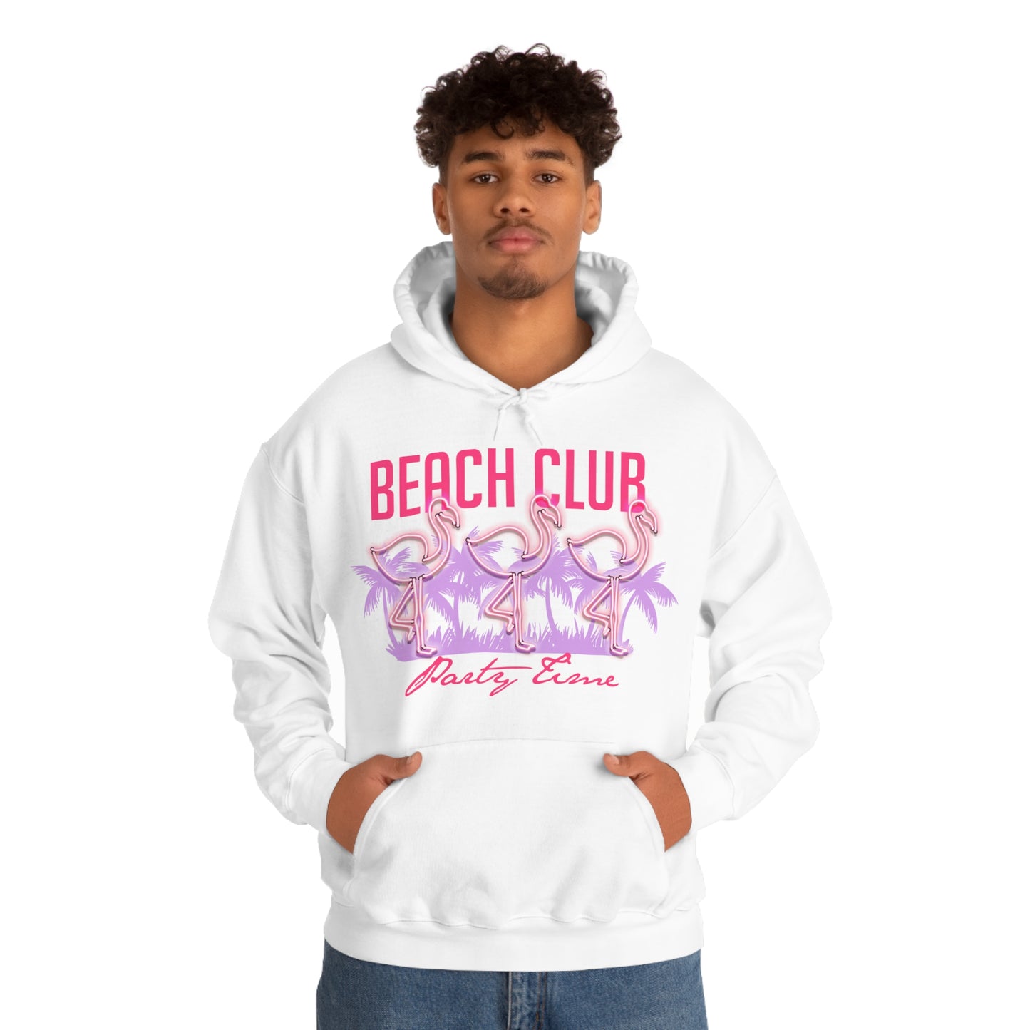 Beach Club Party Time Hoodie