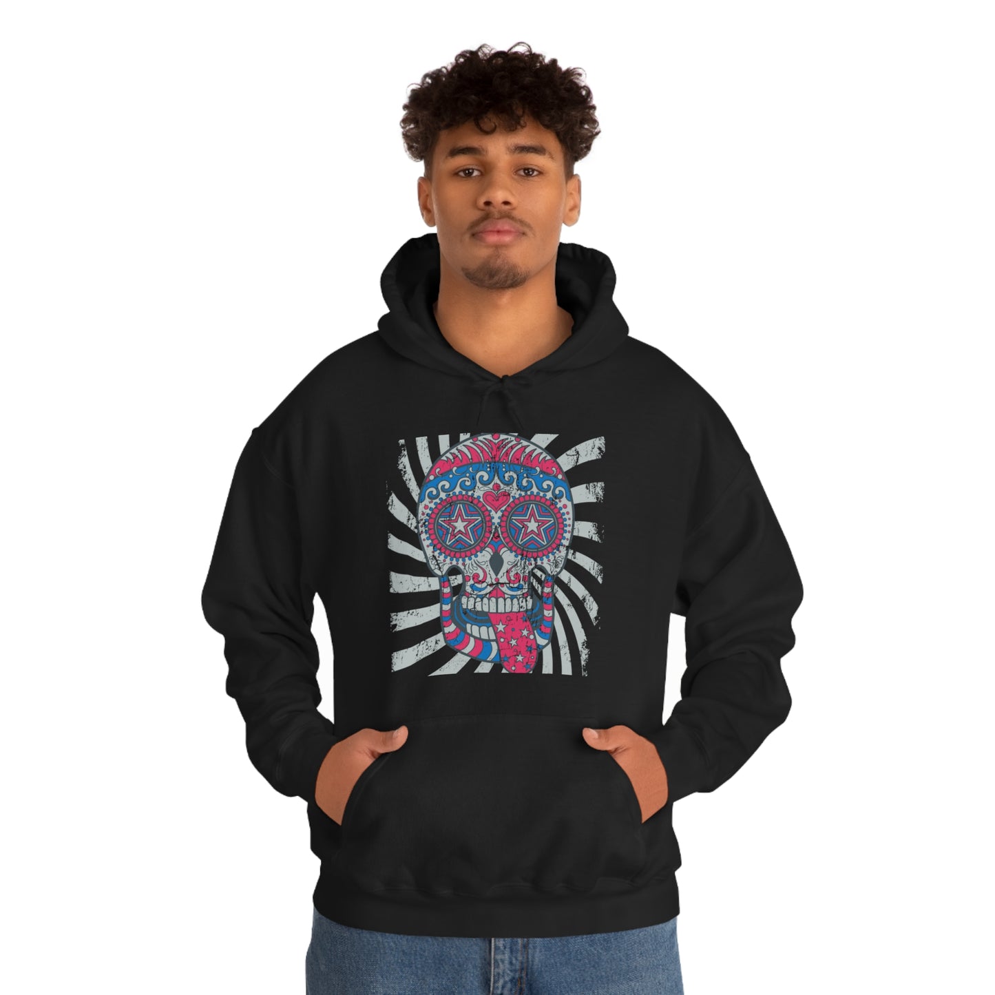 Hippie Skull Hoodie