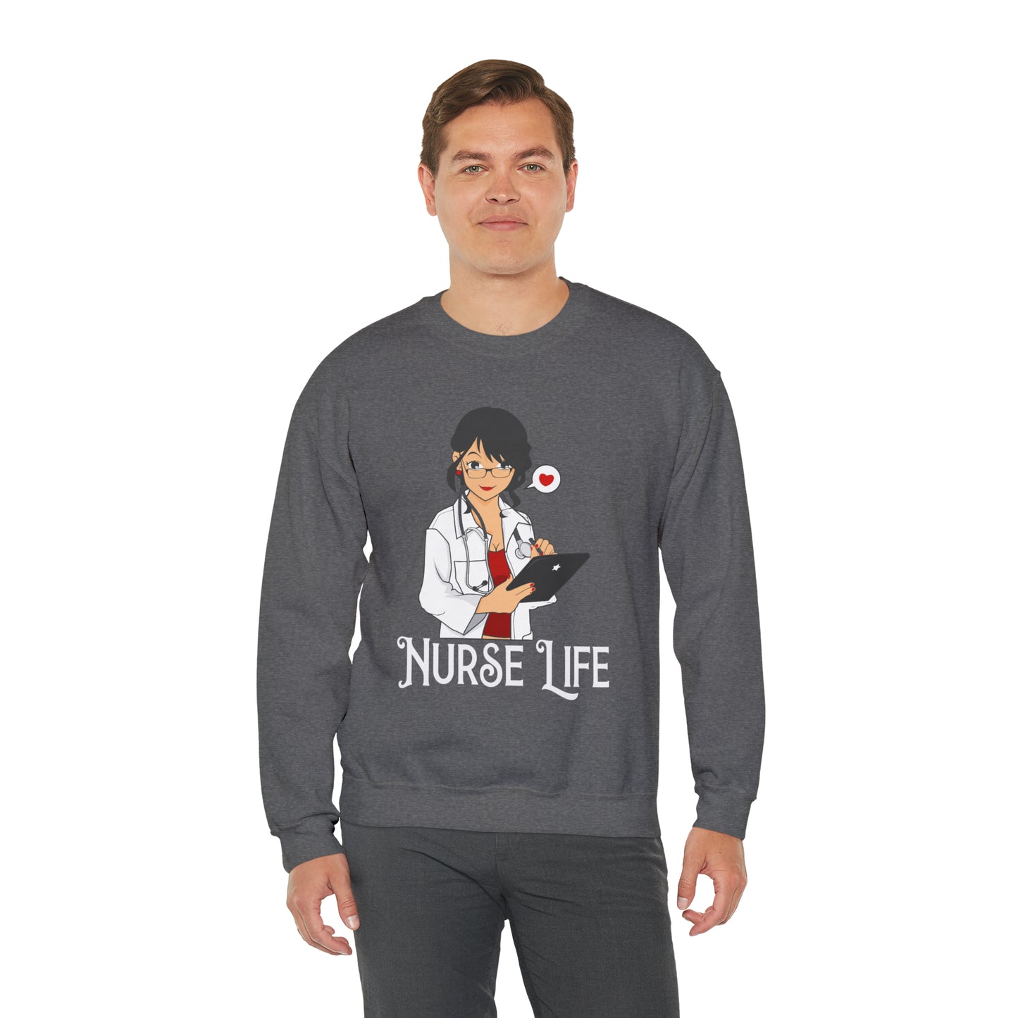 Nurse life Crewneck Sweatshirt