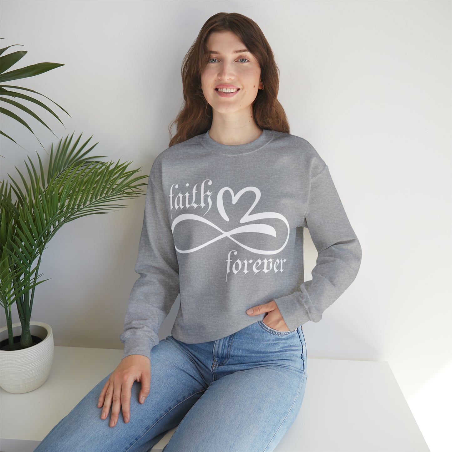 Infinity faith Crewneck Sweatshirt