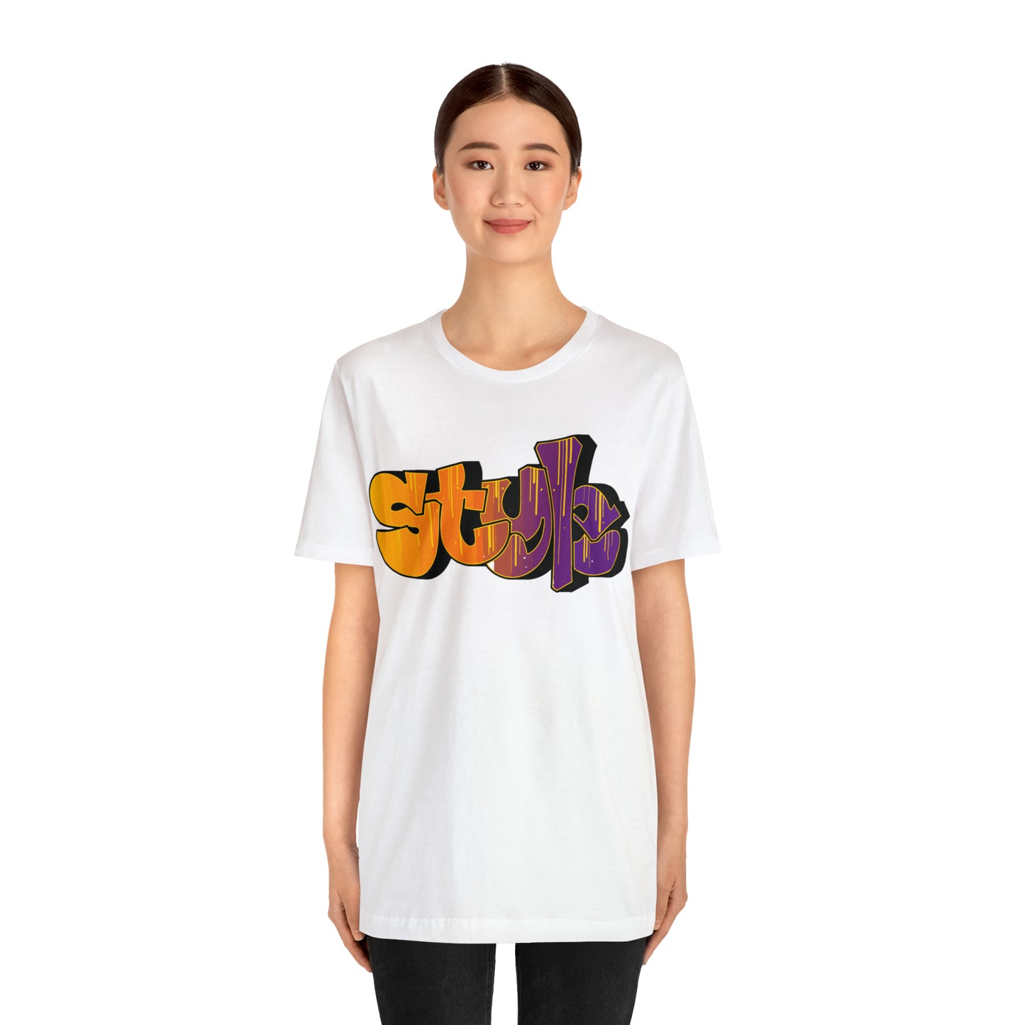 Style colorful graffiti T-Shirt