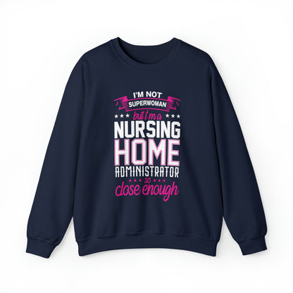 I'm not a superwoman but close enough Crewneck Sweatshirt