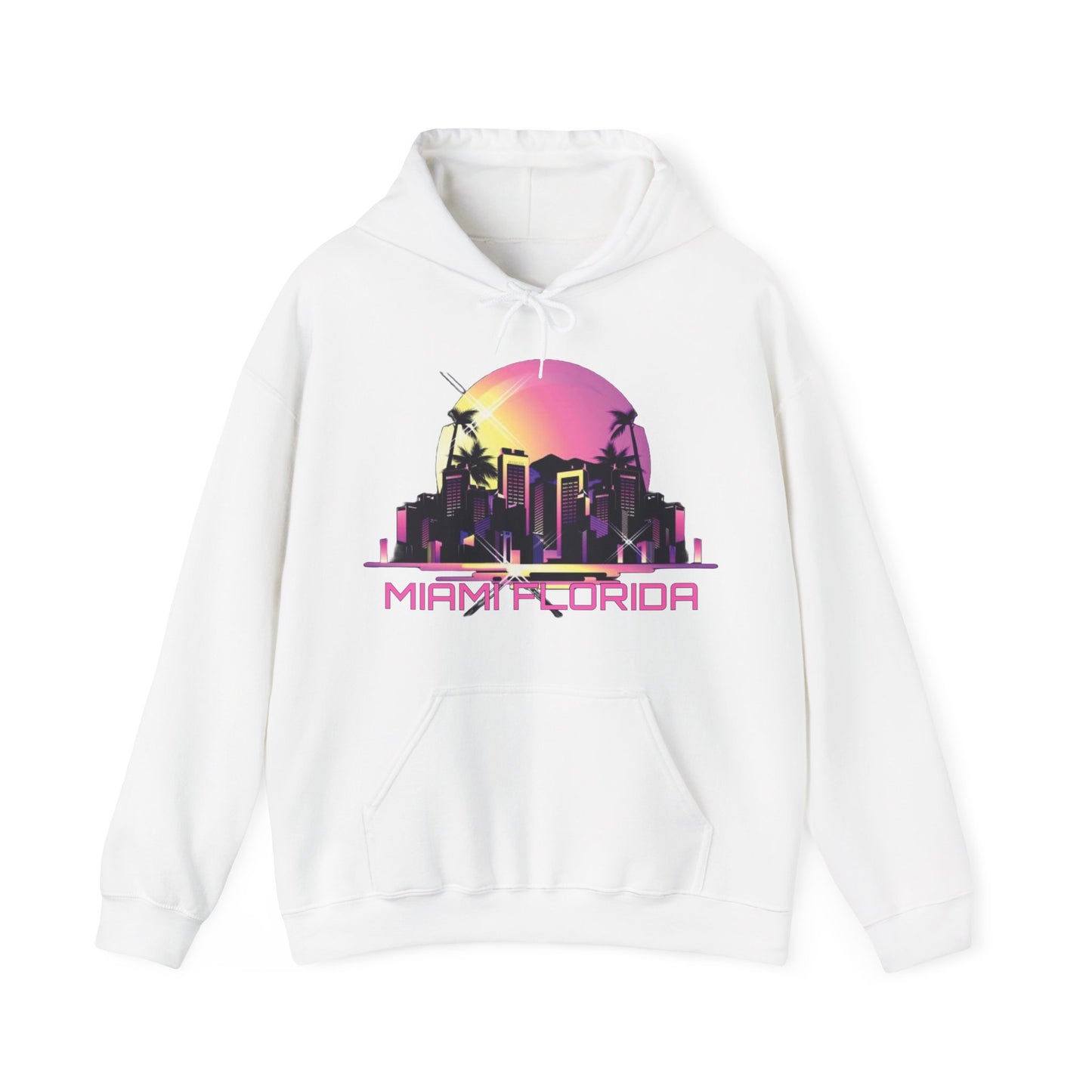 Miami Florida night life Hoodie