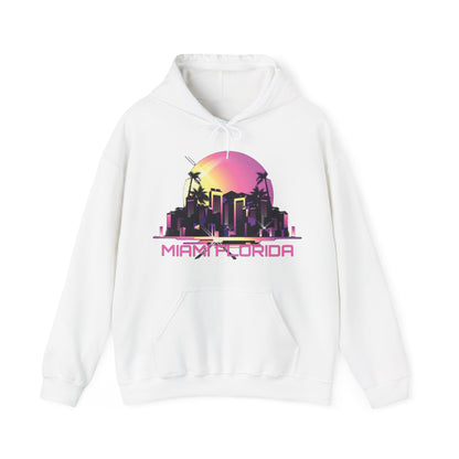 Miami Florida night life Hoodie