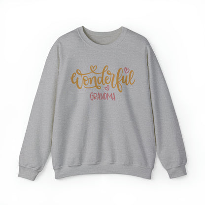 Wonderful_Grandma Crewneck Sweatshirt