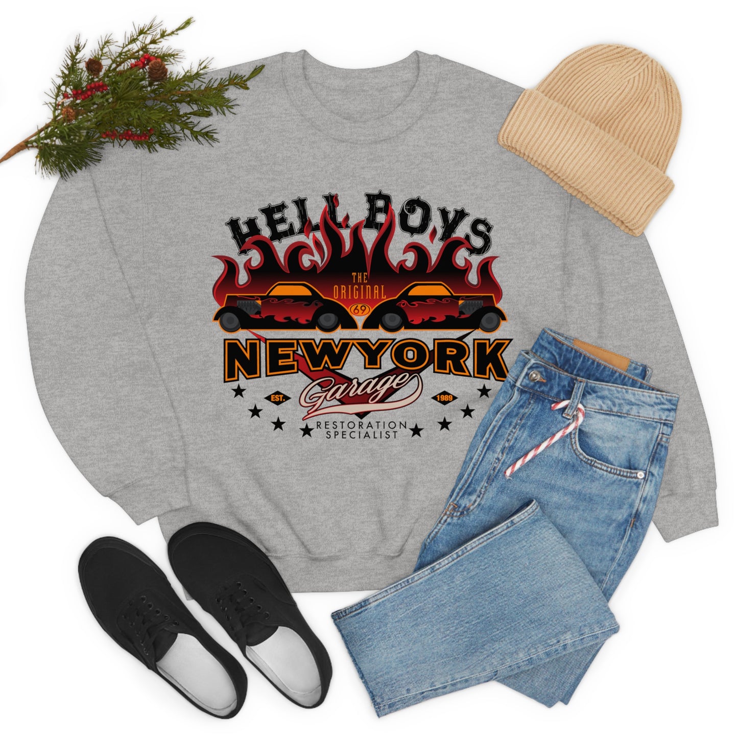 Hell Boys New York Crewneck Sweatshirt