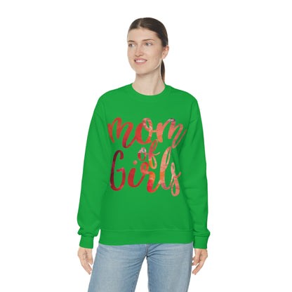 mom of girls Crewneck Sweatshirt