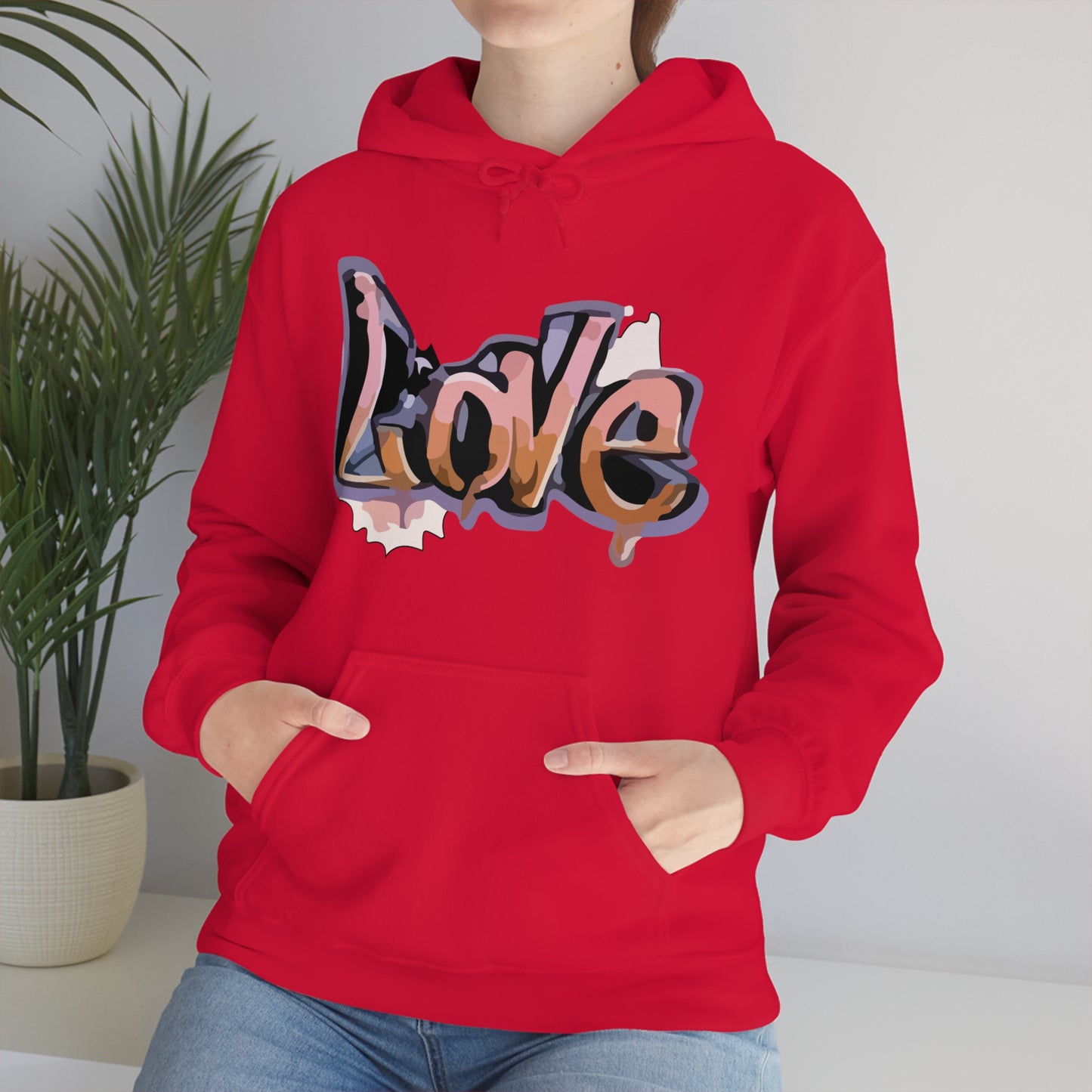 Cool love graffiti Hoodie