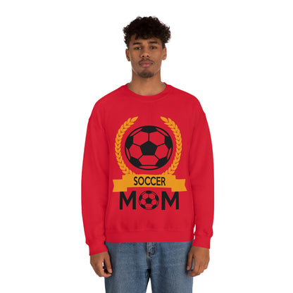 Soccer mom crest Crewneck Sweatshirt