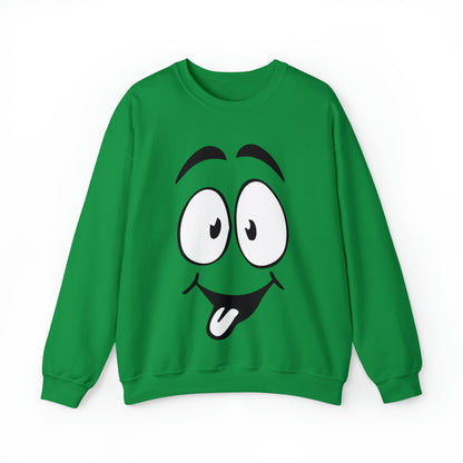 Tongue out face Crewneck Sweatshirt