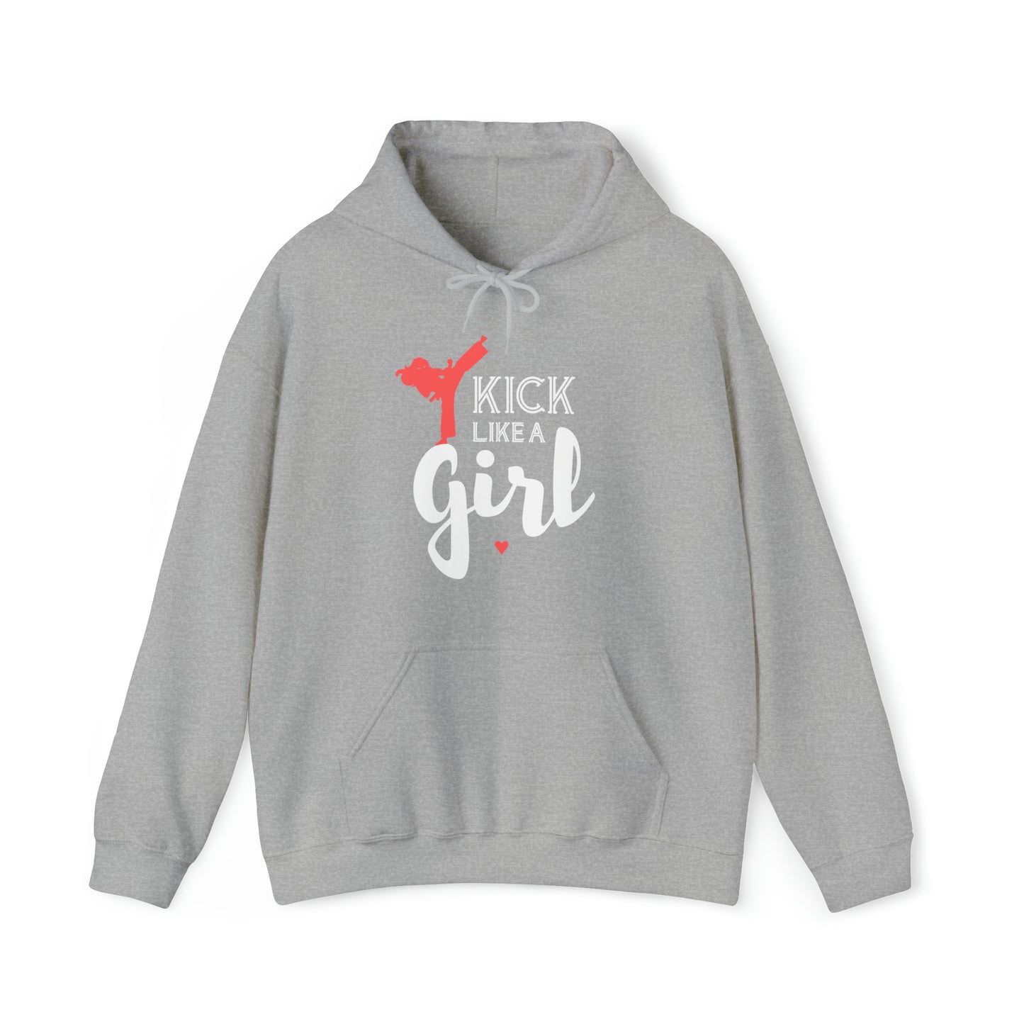 Kick Like A Girl Hoodie