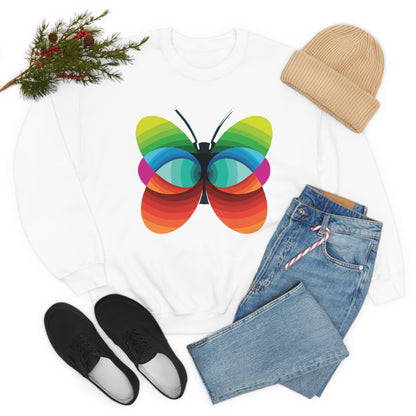 Butterfly beautiful & colorful Crewneck Sweatshirt