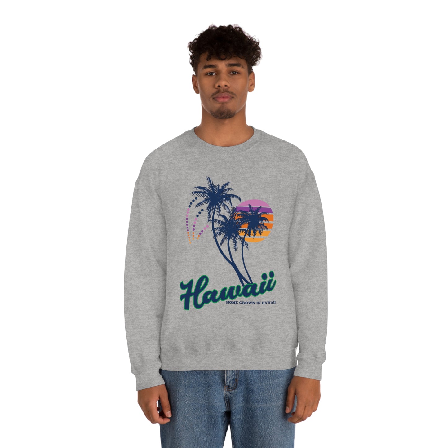 Home Grown In Hawaii Crewneck Sweatshirt