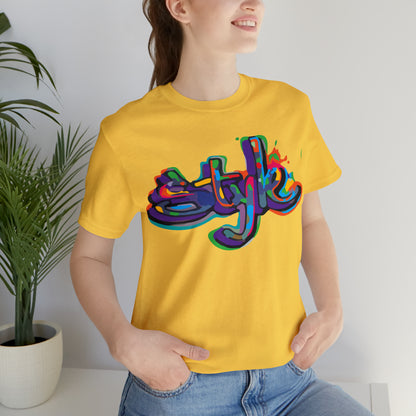 Graffiti style in colors T-Shirt