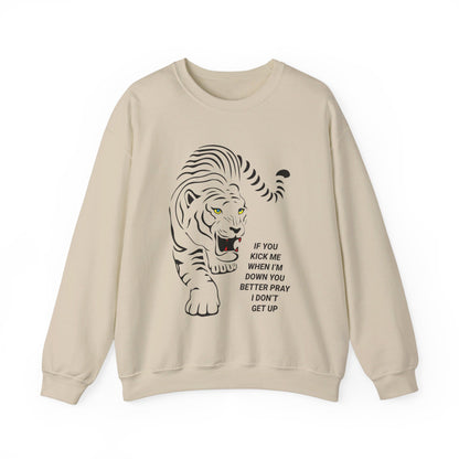 Pray I don't get up Crewneck Sweatshirt