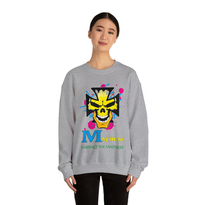 Mayhem embrace madness Crewneck Sweatshirt