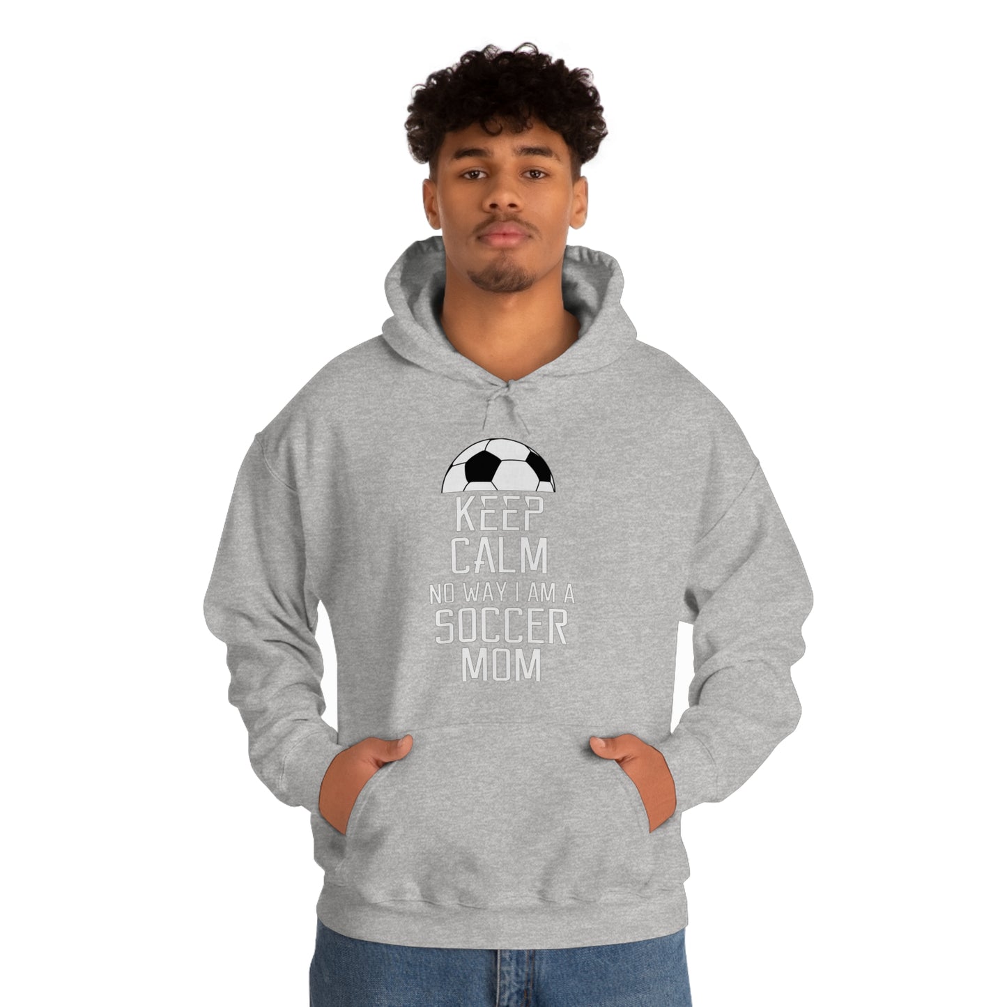 Keep calm soccer mom Hoodie