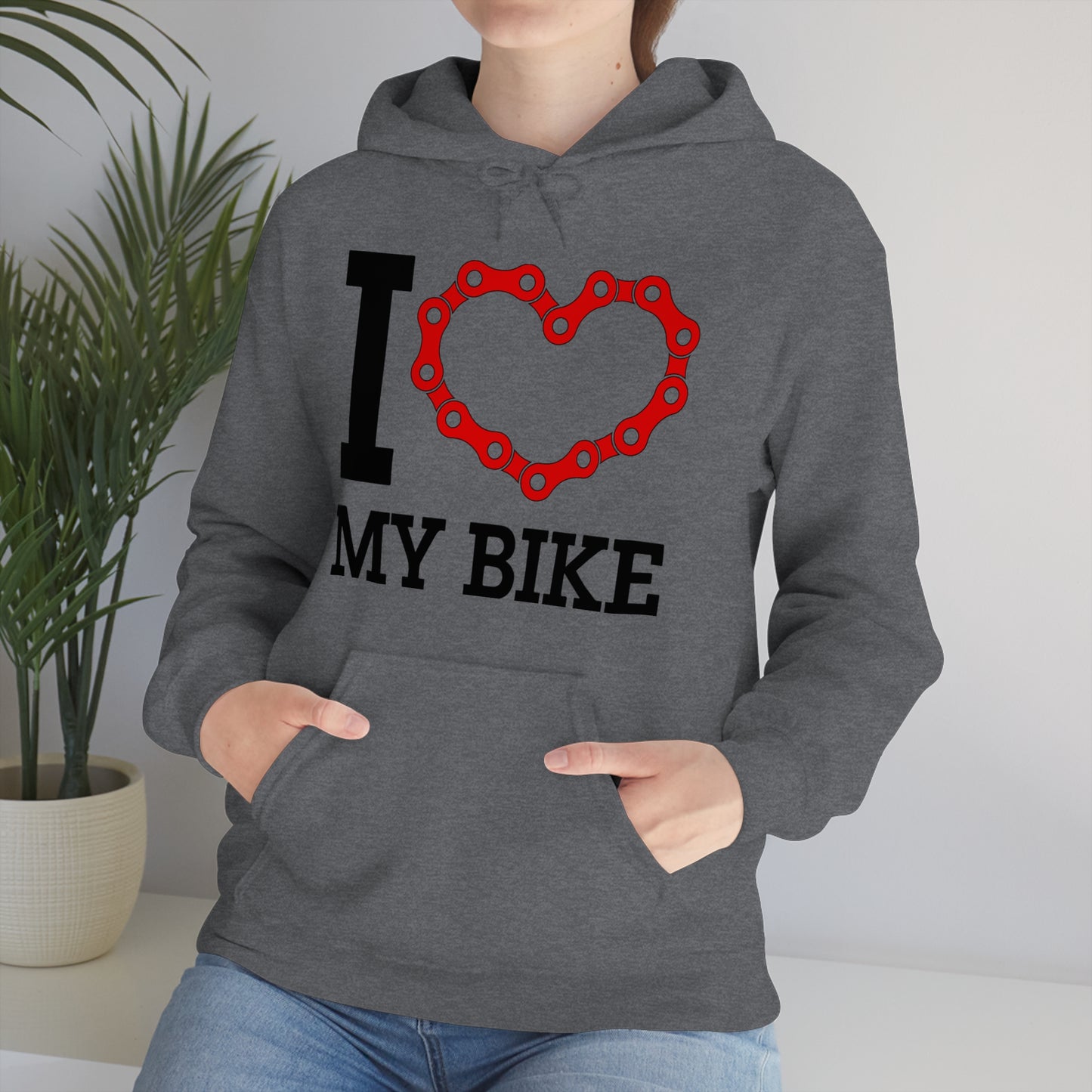 I love my bike Hoodie