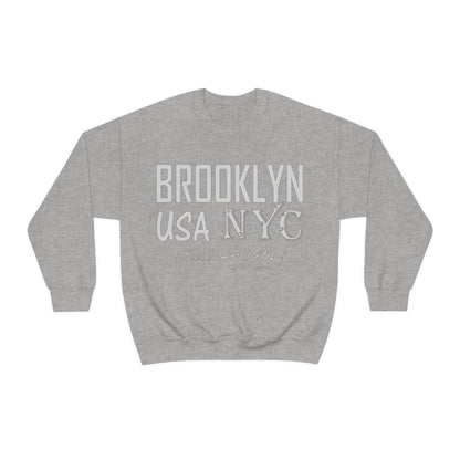 Brooklyn NY USA Crewneck Sweatshirt