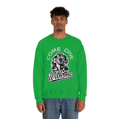 Dive with me Crewneck Sweatshirt