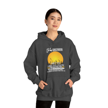 My girlfriend means the world to me Hoodie