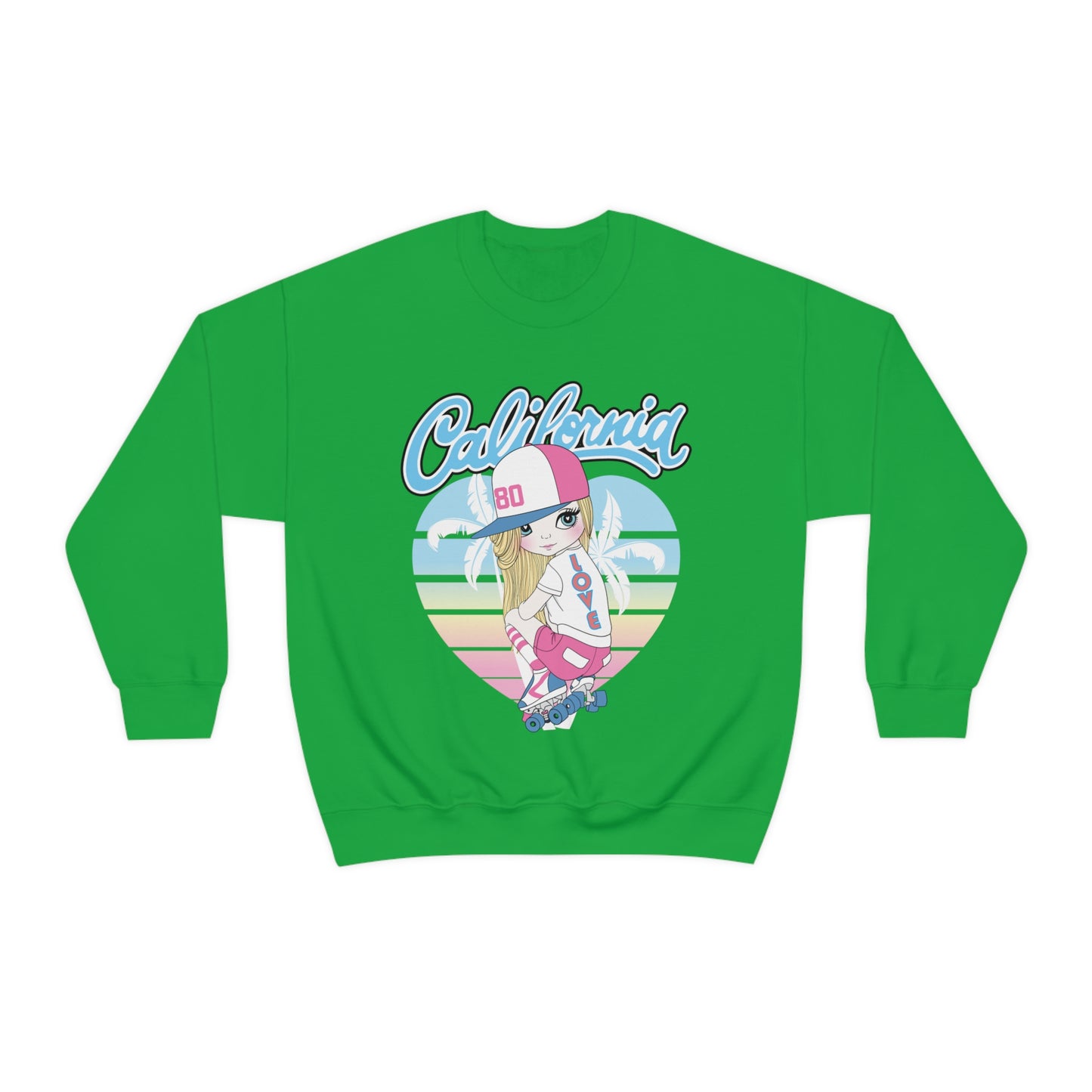 Love for California Crewneck Sweatshirt