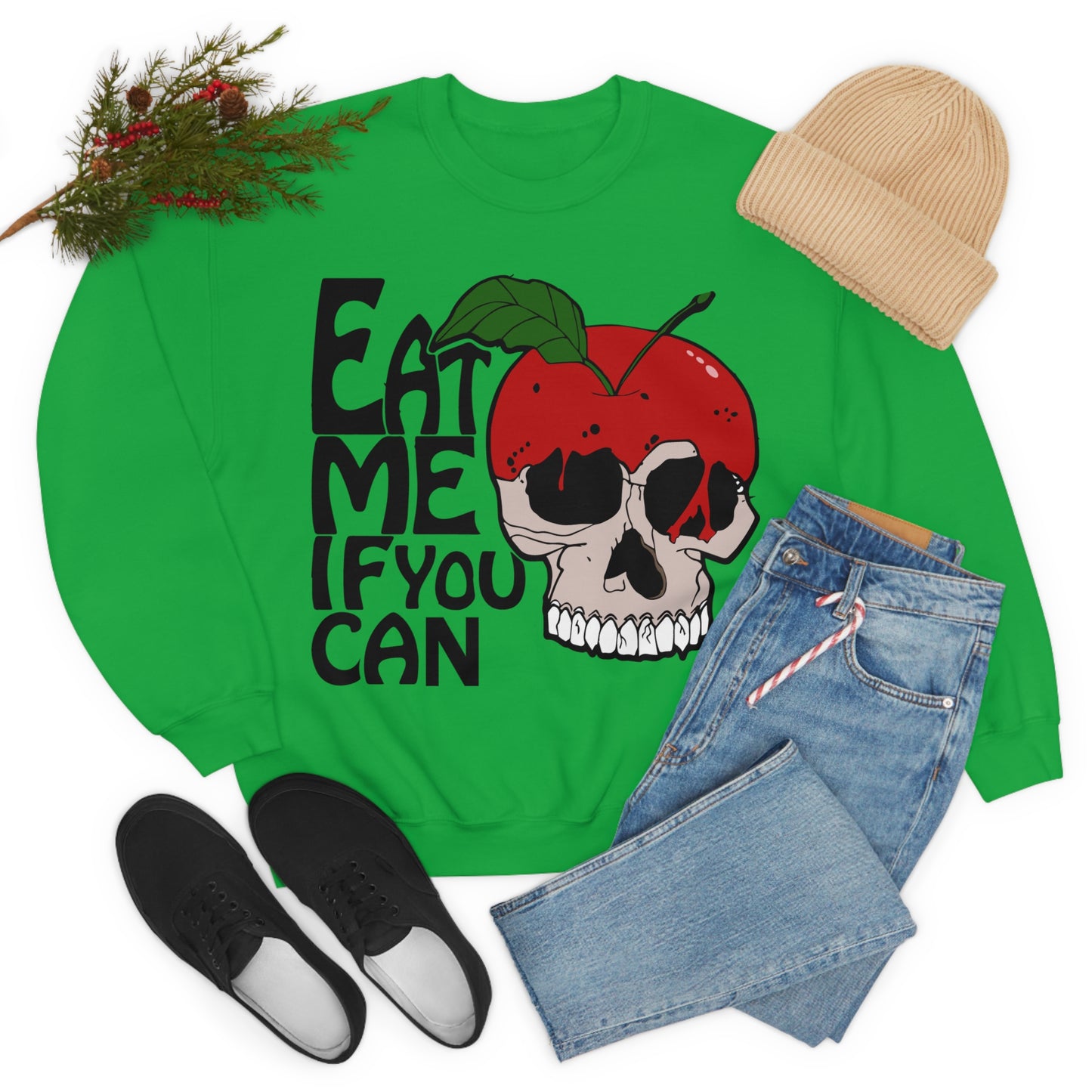 Eat me if you can Crewneck Sweatshirt