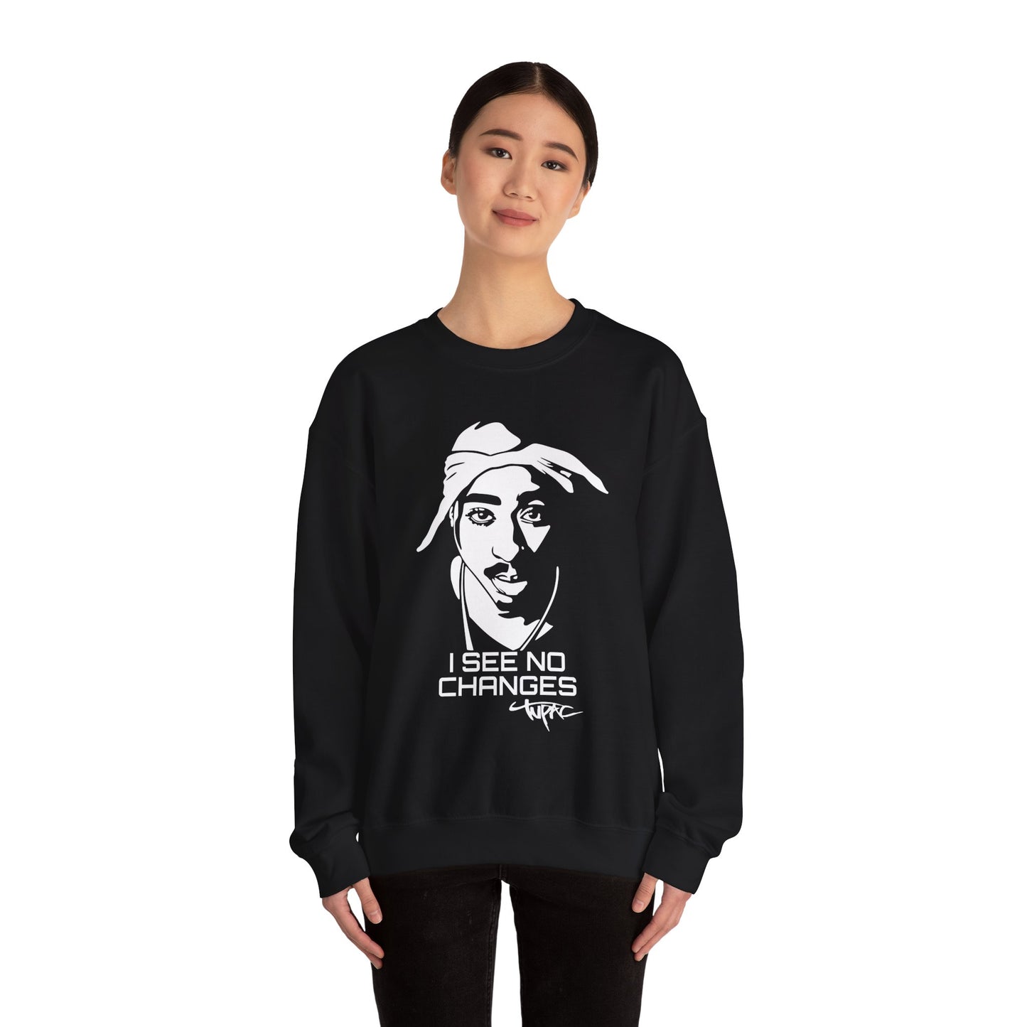 I see no changes TUPAC Crewneck Sweatshirt