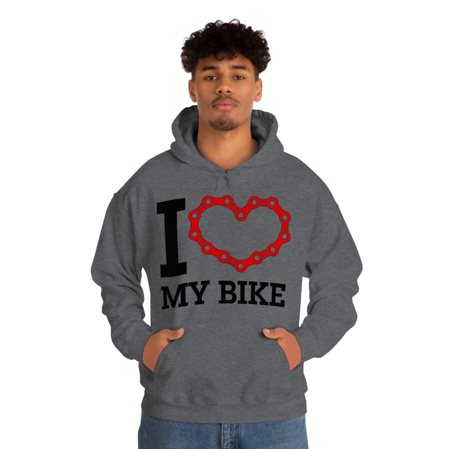 I love my bike Hoodie