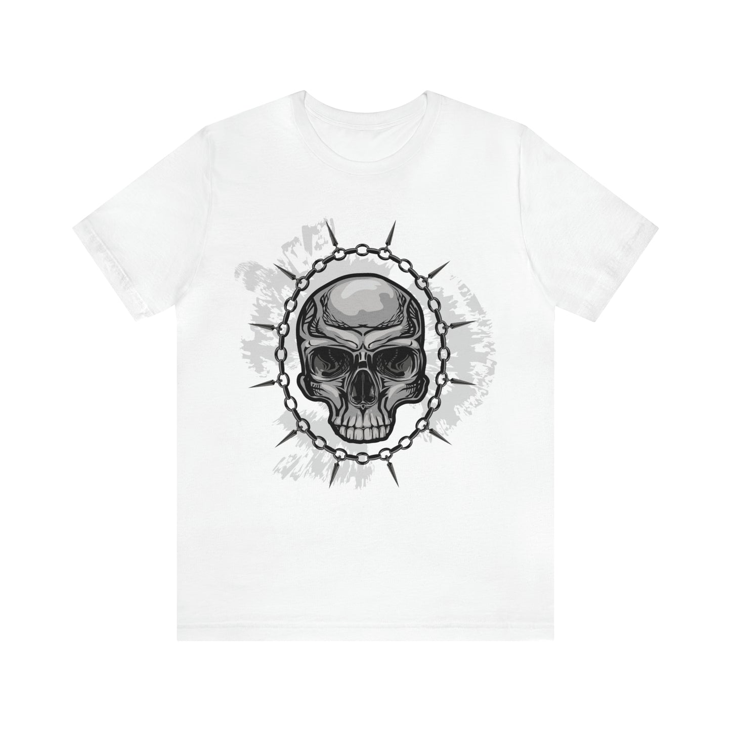 Skull Chain Splatter T-Shirt