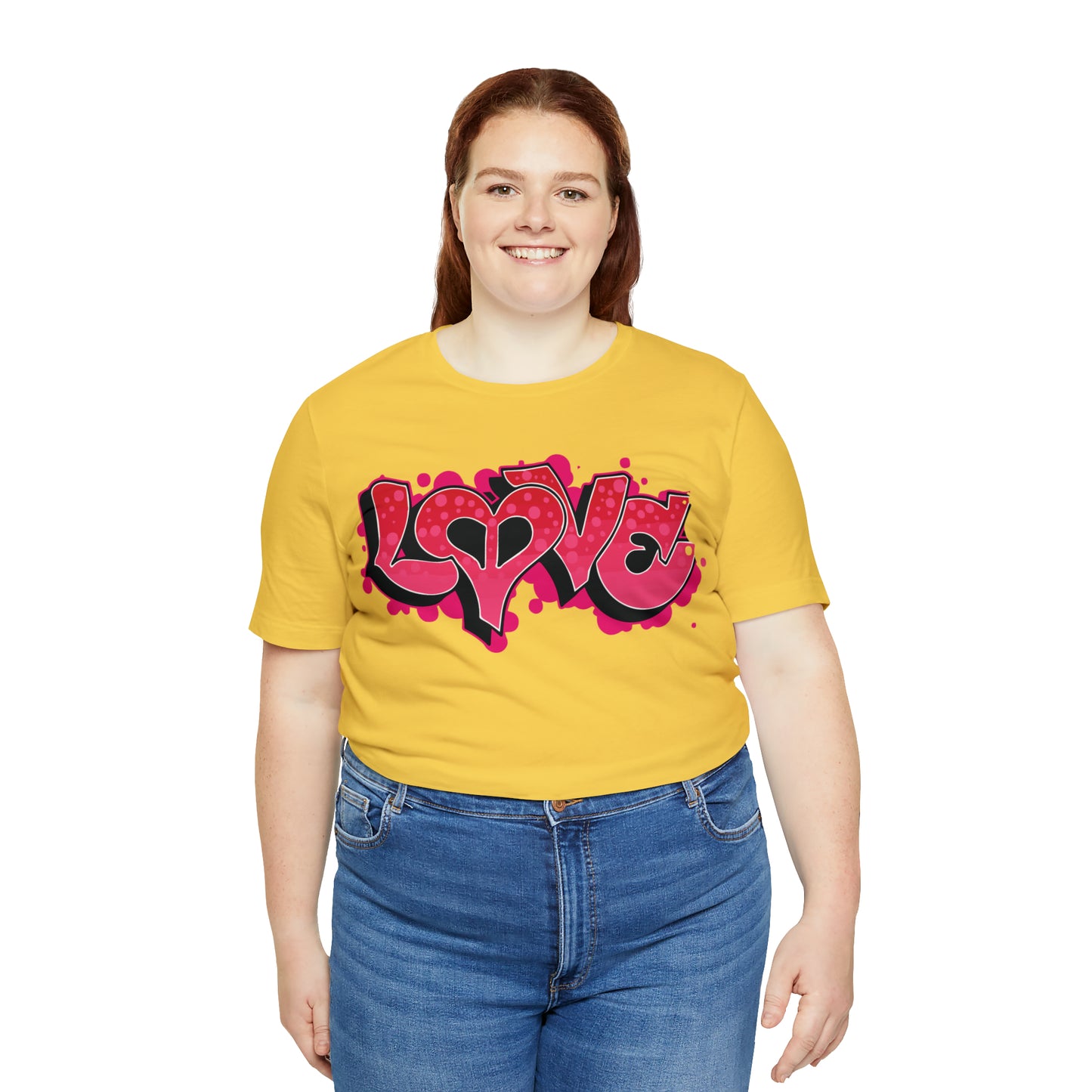 Peace and Love graffiti T-Shirt